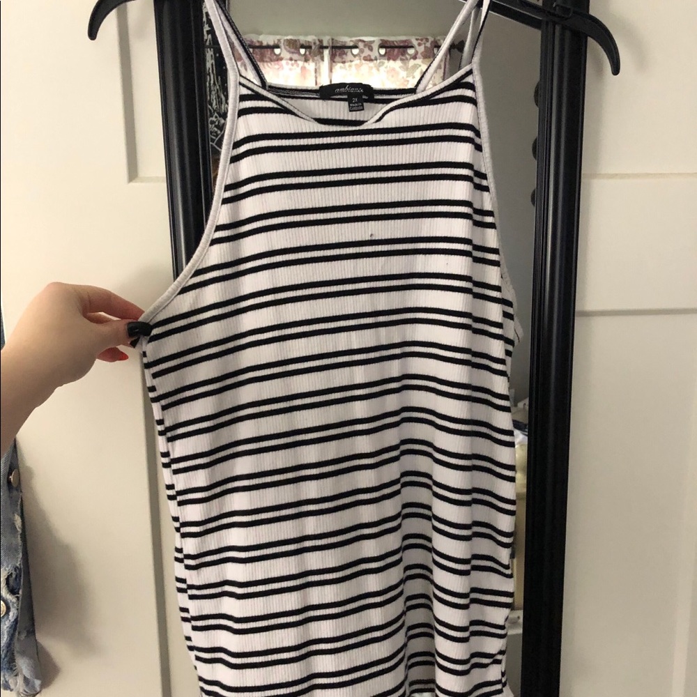 Striped tank size XL